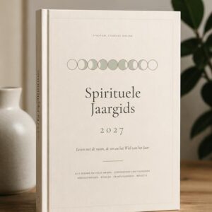 Spirituele Jaargids 2027, printbare A4-planner met maan- en jaarrituelen