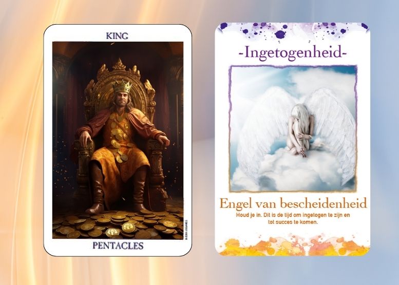 Engelen en Tarotkaarten mengen