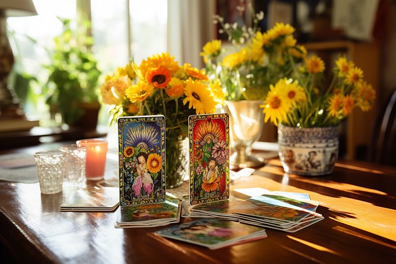 Tarot legging het keltisch kruis