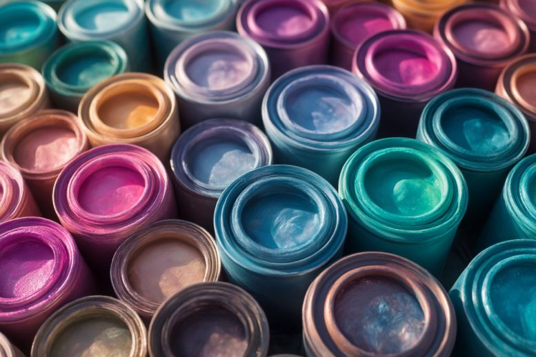 tussen de verf tussen de verf kwam de schrik los