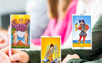 Een oefening met een gesplitst Tarot Deck