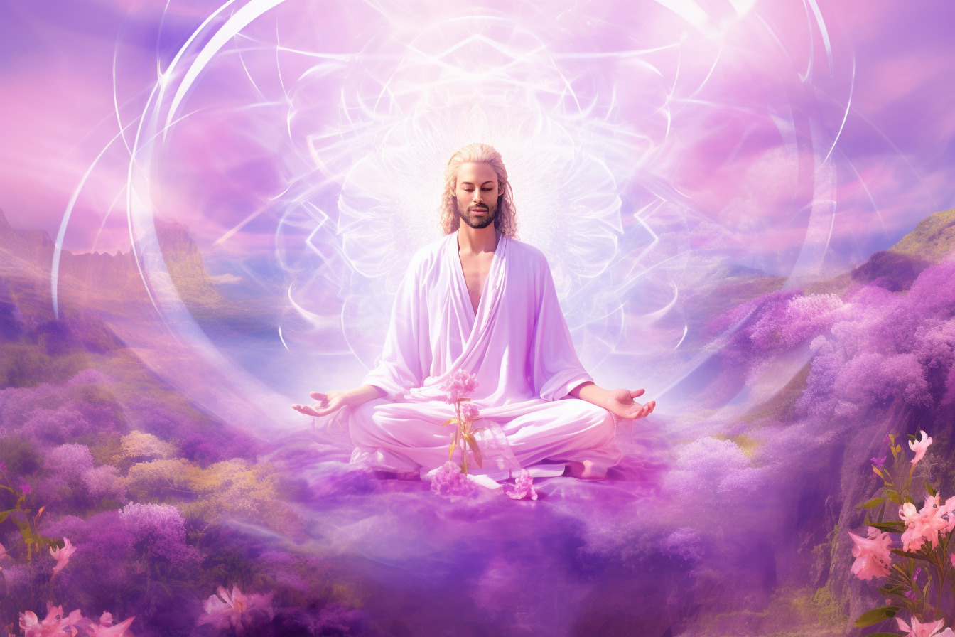 man-mediteert meditatie