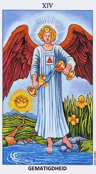 Grote Arcana kaart Matigheid