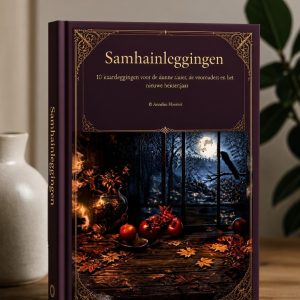 Samhainleggingen – boekmockup, digitaal PDF-product met 10 kaartleggingen